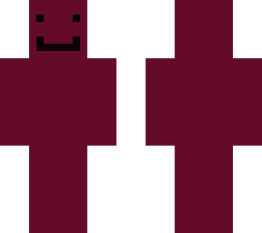 maroon smiley man