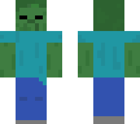 minecraft zombie but on my style