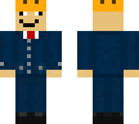 noob king in suit