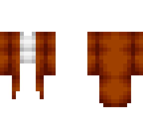 ob - tan orange coat