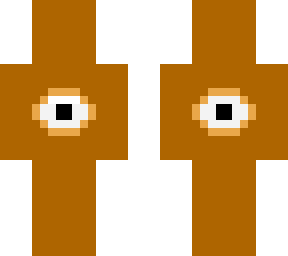 orange body with eye!