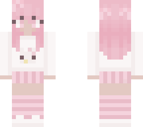 pink girl - credits: rhiqnnon