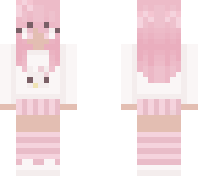 pink girl - credits: rhiqnnon