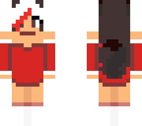 werewolf girl red dress