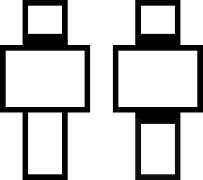 black outline