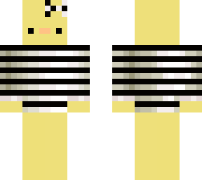 duck striped sweater (with bow)