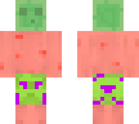 patrick with slime head