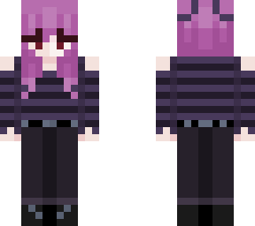 purple grunge (pink hair)