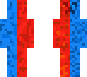 red and blue creeper