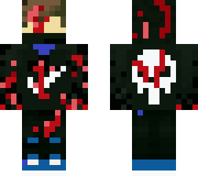 mine animation without eyes #1 covered in blood