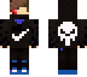 mine animation without eyes #1 with a cut across the right eye
