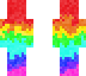rainbow drip