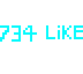 734 likes!!!!!! everyone thanks for 734 likes