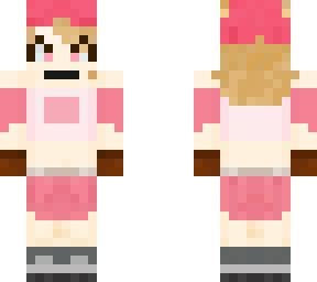 plant pink girl (for biyi)