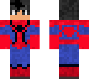 aaron in spider-mans suit
