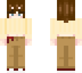 beige and red me