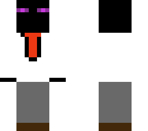 enderman con traje