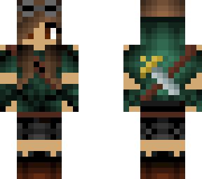 female exploring hunter