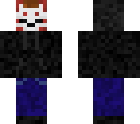 me in a kitsune mask