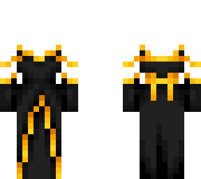 ob - black & gold dress w/ gloves v2