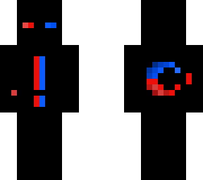 red blue man