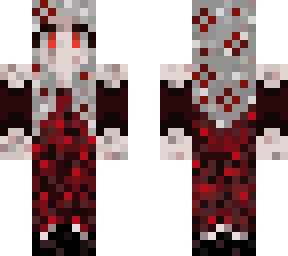 skin vampirique girl