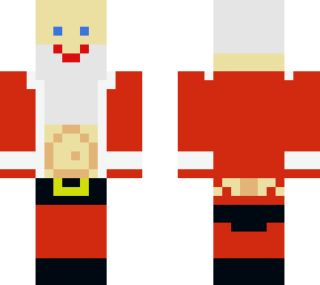 fat lazy santa