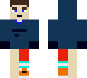 mmew skin without a right shoe and sock by me