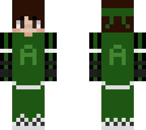 my skin but green