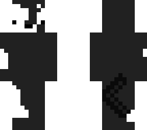 black and white cat