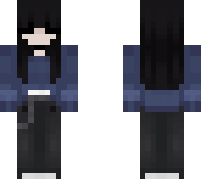 black hair girl.