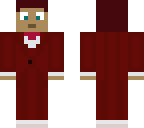 bordeaux red suit