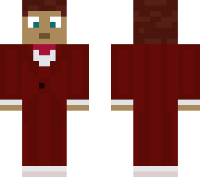 bordeaux red suit