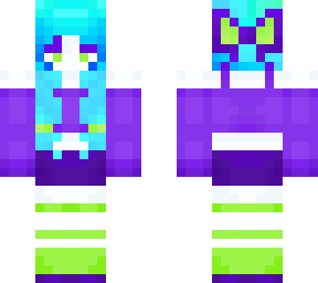 my oc as a minecraft skin