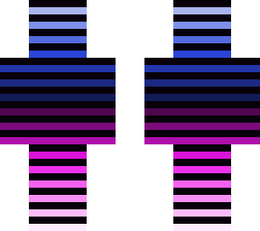 pink and blue