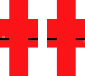 red guy with black arm band