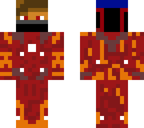 svdgamerz12 in iron man suit skin