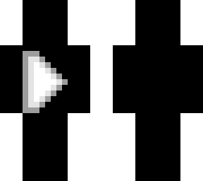 black skin with play button in middle