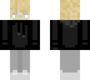 blonde minecraft boy