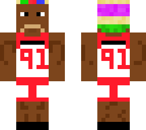 Dennis Rodman | Minecraft Skin