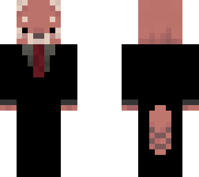 red panda busniess man