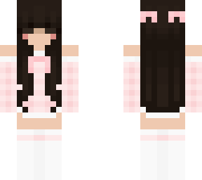 black hair coquette sweater <3