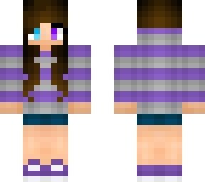 purple and gray hoodie edit