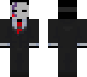 red masked | Minecraft Skin