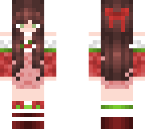 cookie! in strawberry (base skin by @snasie !!)