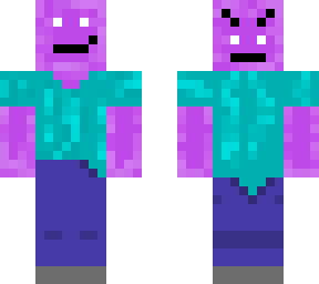 herobrine purple guy