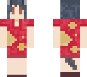 lily linglan in qipao (lunar new year celebration)