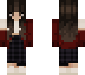red cardigan