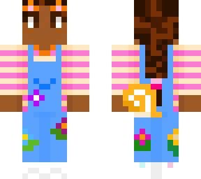 shiba girl with floral detail