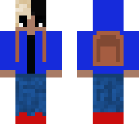 Tribute to xxtentacion Minecraft Skin